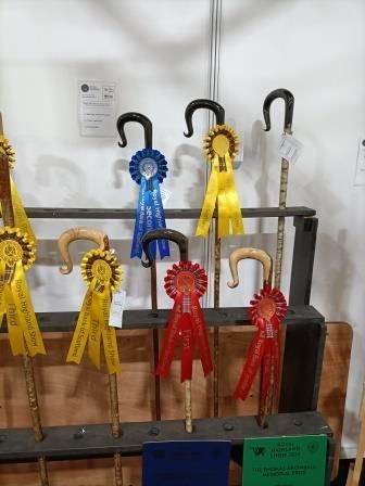 Royal Highland Show 2024 winning sticks