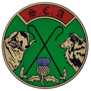 The badge of the  Scottish Crookmakers' Association
