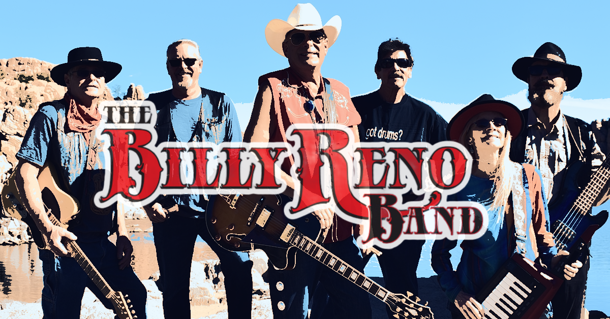LIVE MUSIC SATURDAY, MAY 4TH, 8-11 PM
THE BILLY RENO BAND in prescott