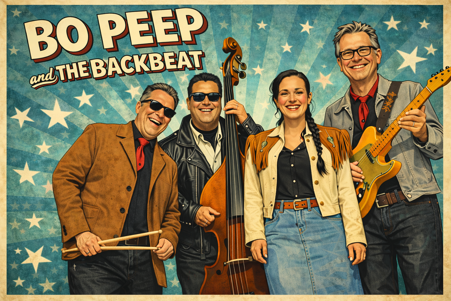 BO PEEP & THE BACKBEAT live music at the point
