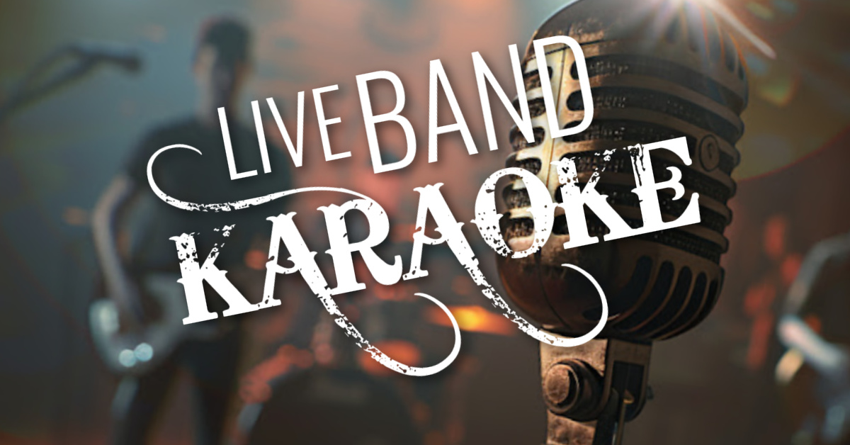 Live band karaoke image every third Thursday at the point 