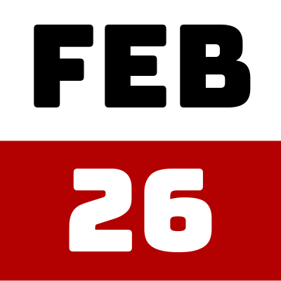 feb 26th date icon fo  trivia with jon at the point in prescott, az