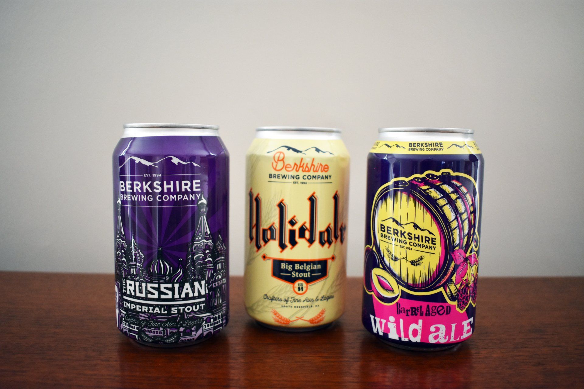 Various Berkshire Brewing Co beers