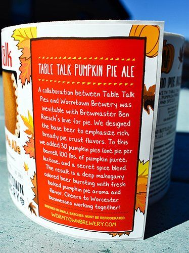 Wormtown Table Talk Label Roll