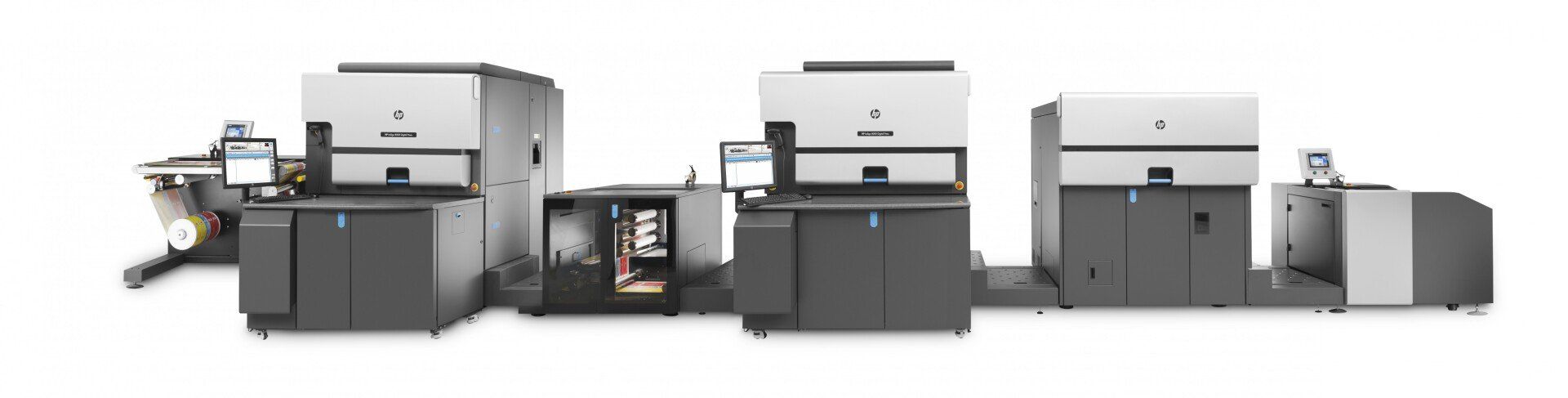 Image of full HP Indigo 8000 press