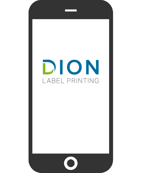 Phone with Dion Logo