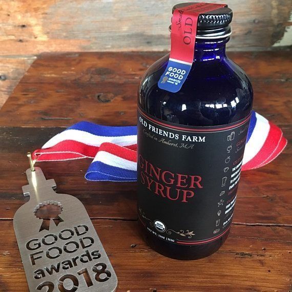 Old Friends Farm Ginger Syrup
