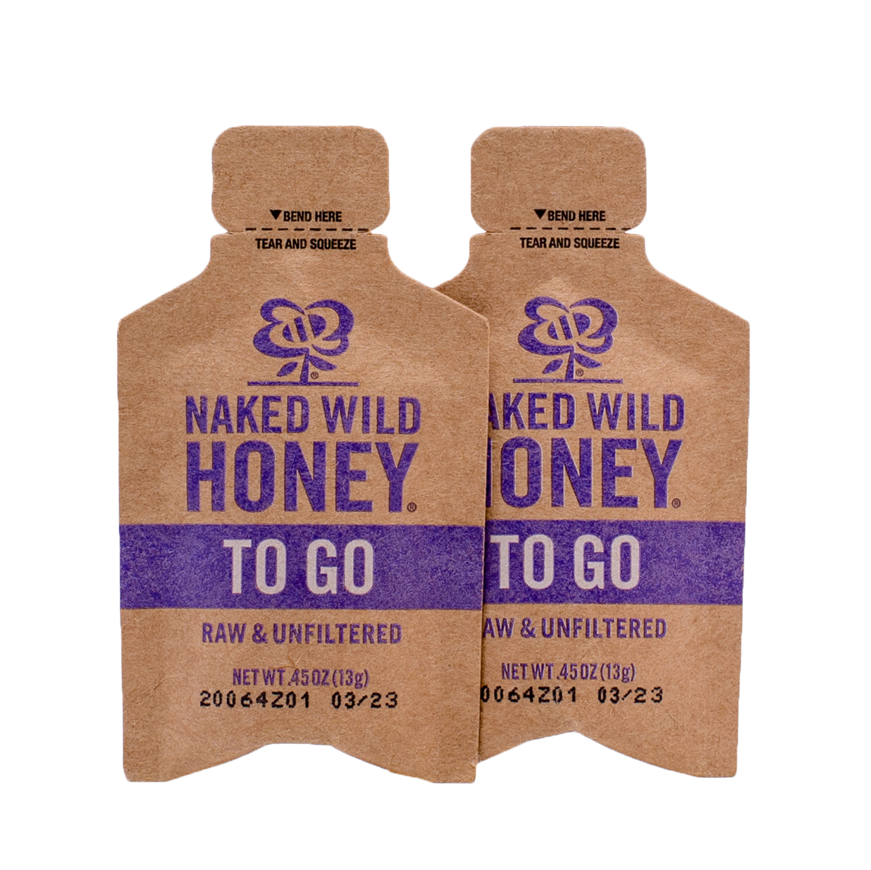 Naked Wild Honey To Go Pouch