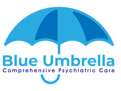 blue umbrella logo