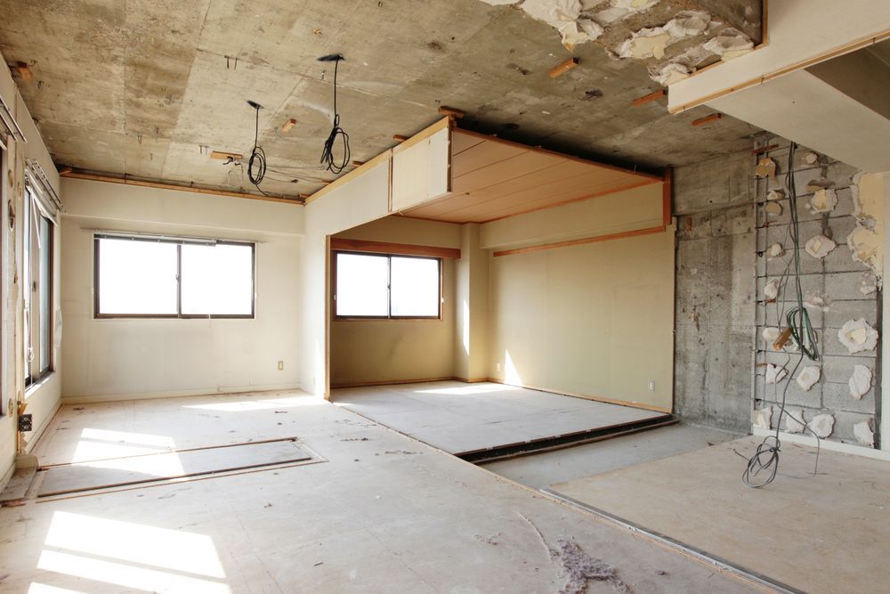Interior of a Room Undergoing Renovation — Totally Building and Maintenance in Kincumber, NSW