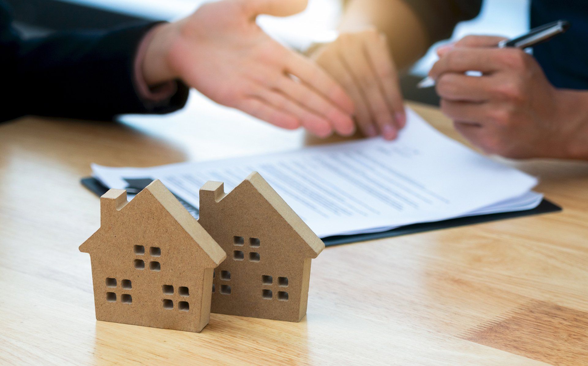 Customer Signing A Real Estate Contract — High Point, NC – Truman Barker