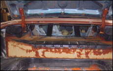 Rusting Trunk of Car