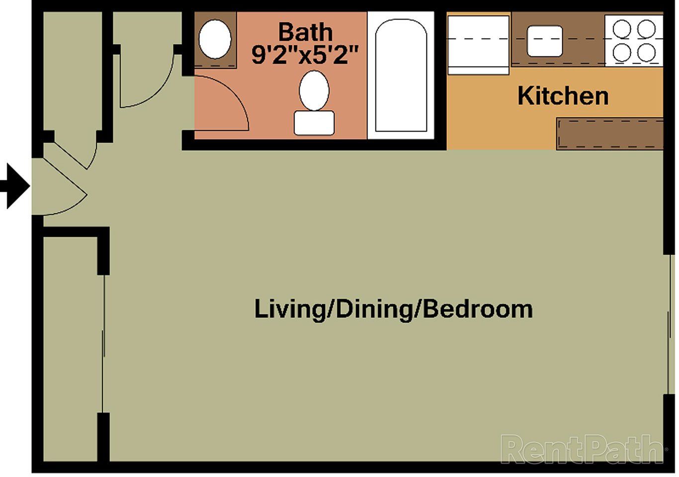 Efficiency Floor plan