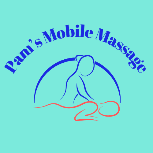 Logo: Turquoise background with