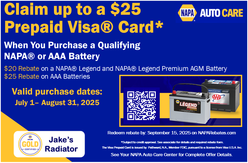 July Coupon | Jake's Radiator Inc