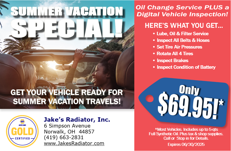 July Coupon | Jake's Radiator Inc