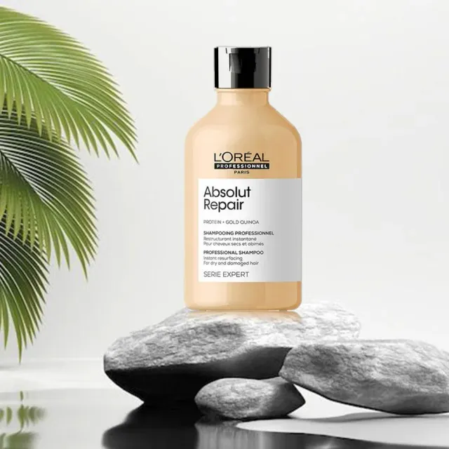 l oreal professional absolut repair shampoo for dry and damaged hair 300ml reflexions salon 1 640w - Conoce los productos que salvan tu pelo de lo seco y el frizz