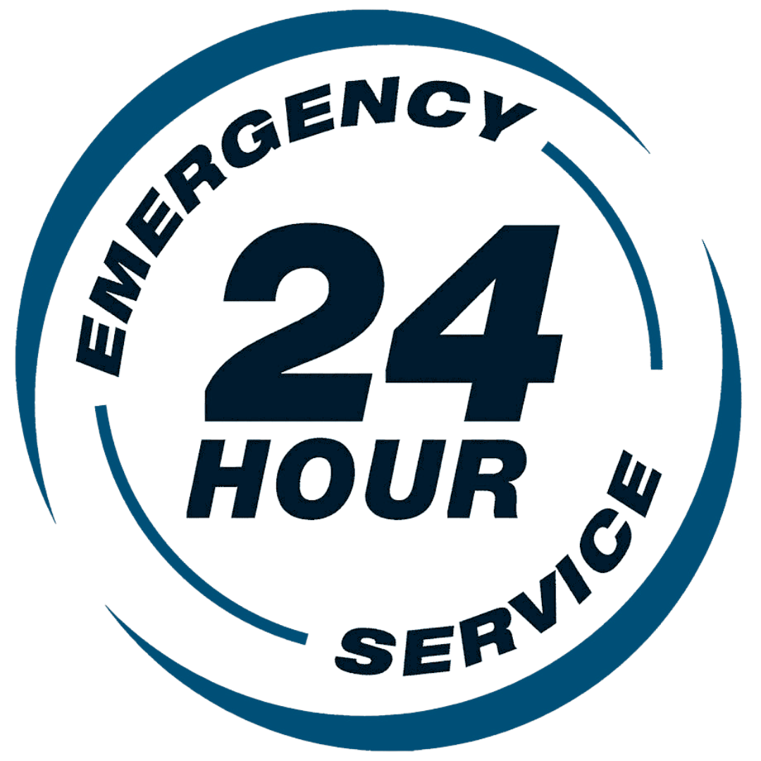 Emergency 24 hour Service Badge