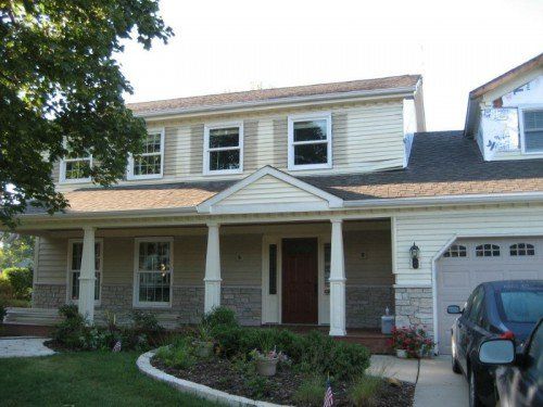 Front Exterior House — Warrenville, IL — D-S Exteriors Inc