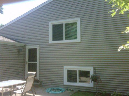 House White Frame Windows — Warrenville, IL — D-S Exteriors Inc
