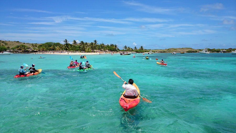 Our best pictures of kayak at St. Maarten Caribbean Paddling