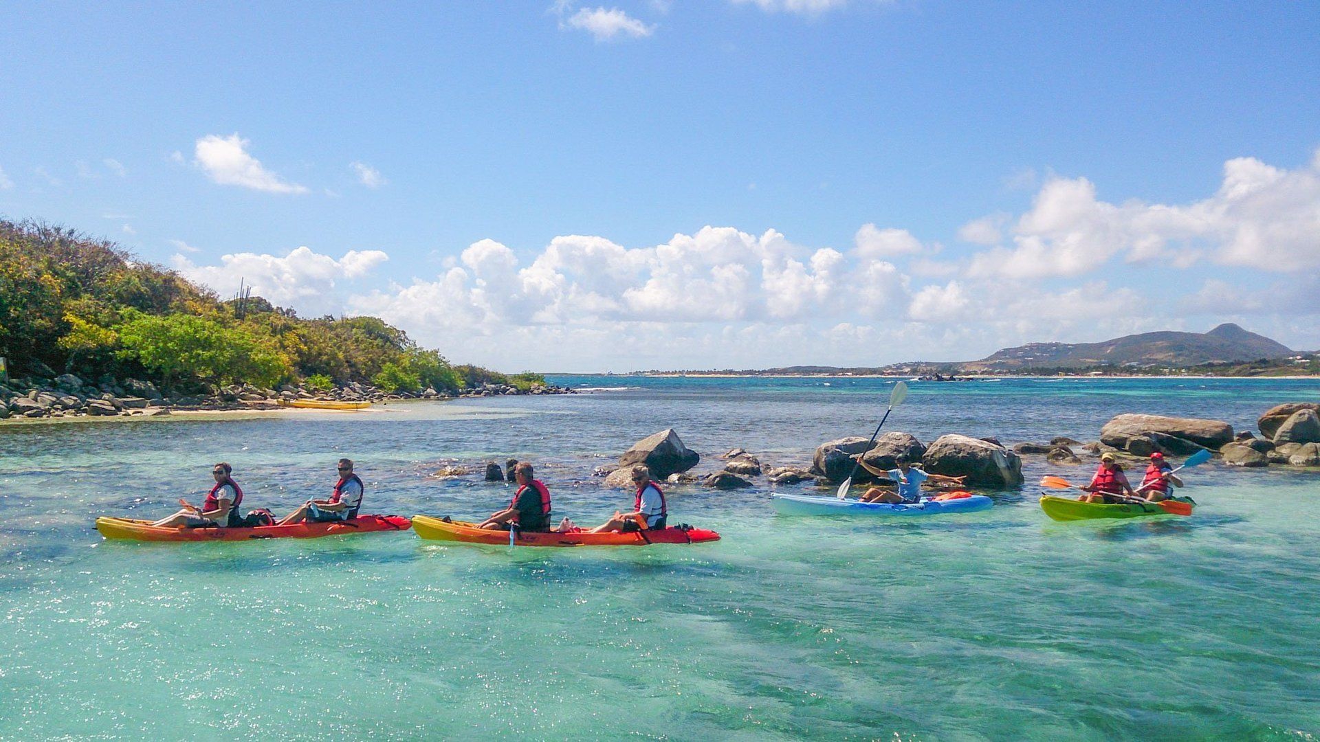 Our best pictures of kayak at St. Maarten | Caribbean Paddling