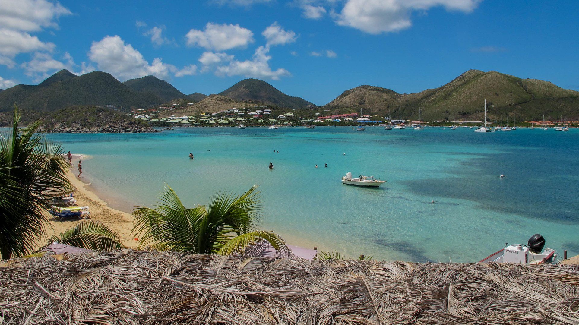 The Karibuni restaurant, from above
