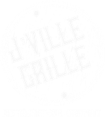 J'Ville Grille logo in white