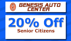 Seniors Special Offer, Genesis Auto Repair Center in Miramar, FL