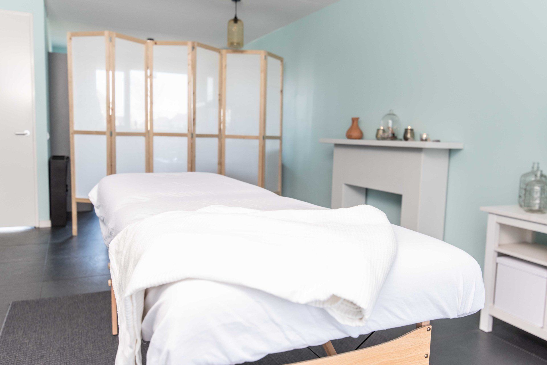 Holistische therapie behandeltafel