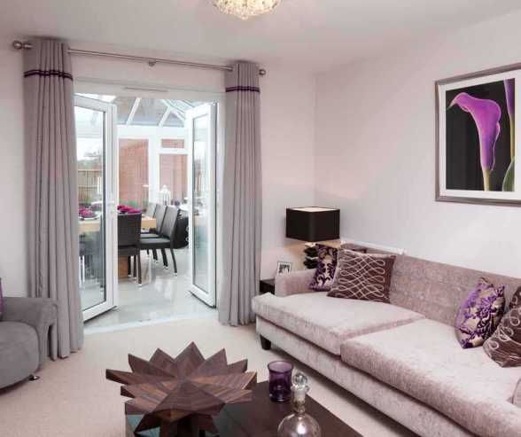 French Doors interior