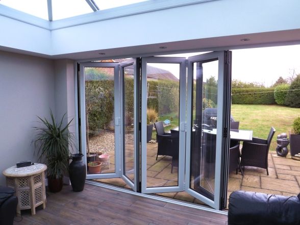 Mr C - Bi-Fold Doors Interior, Spixworth