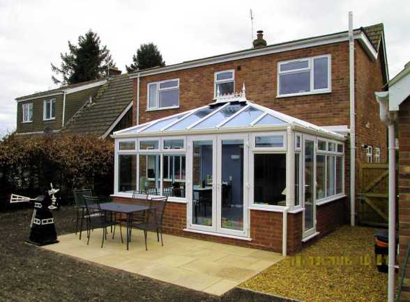 Horsford Conservatory project exterior