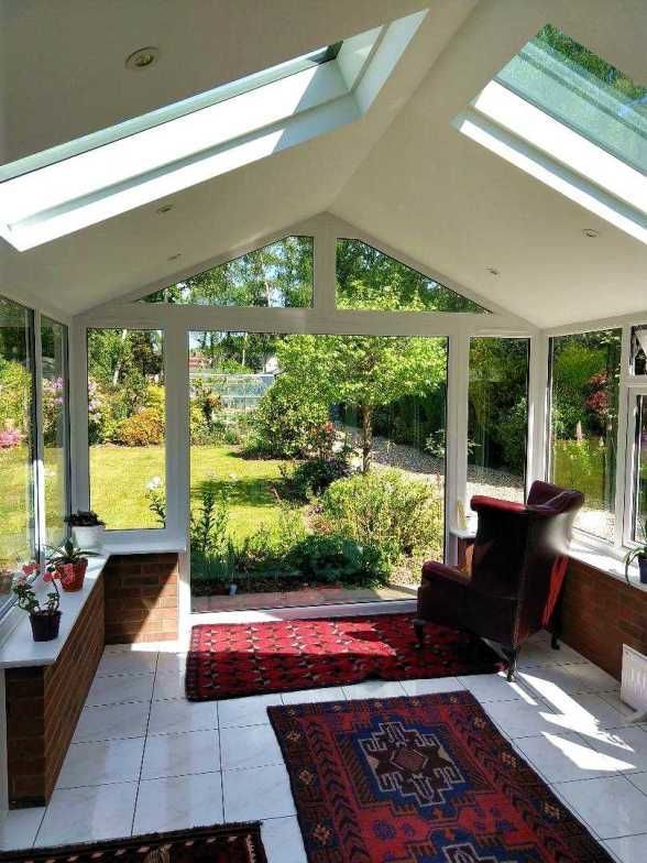 Recent Horsford Garden Room project interior