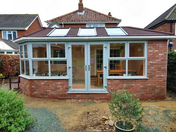 Mr and Mrs A - Recent Garden room with Skyvista sky lights
