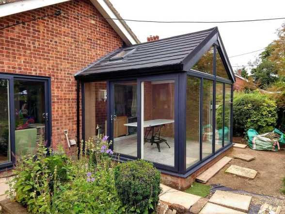 Recent Charcoal Gable fronted garden room