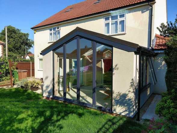 Mr and Mrs P - Recent Gable fronted Garden room