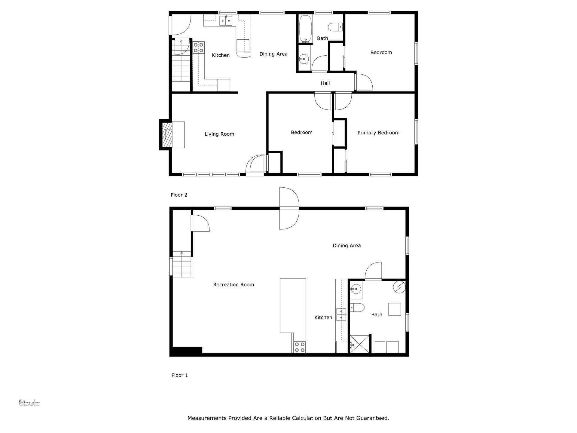 A black and white floor plan of a house.