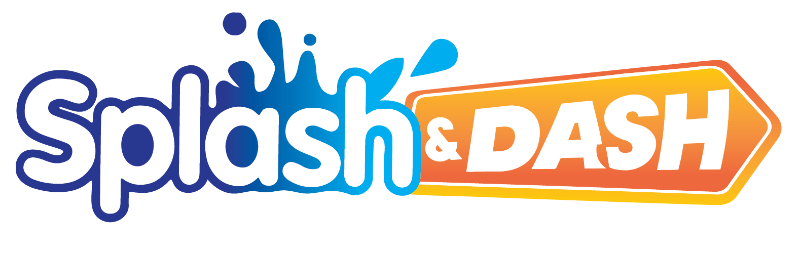 splash and dash logo - Reads Splash & Dash