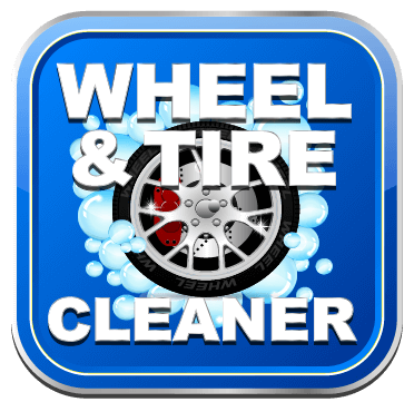 Square Blue Coral Wheel & Tire Cleaner - Reads Blue Coral