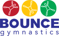 Bounce, gymnastics logo