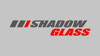 logo shadow glass