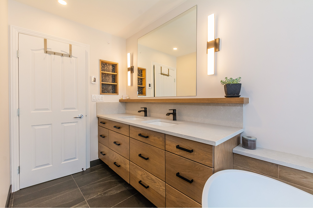 bathroom reconstruction project