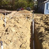 Installing residential pipe — Corsicana, TX — AKV Plumbing Co