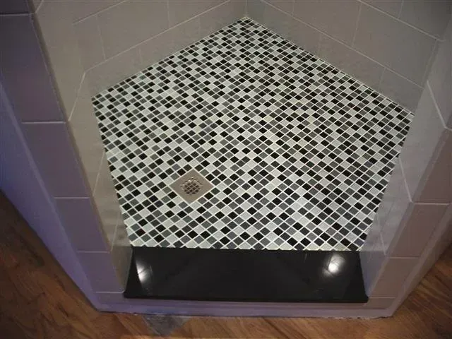 Shower Floor Tile — Baltimore, MD — John E. Ruth