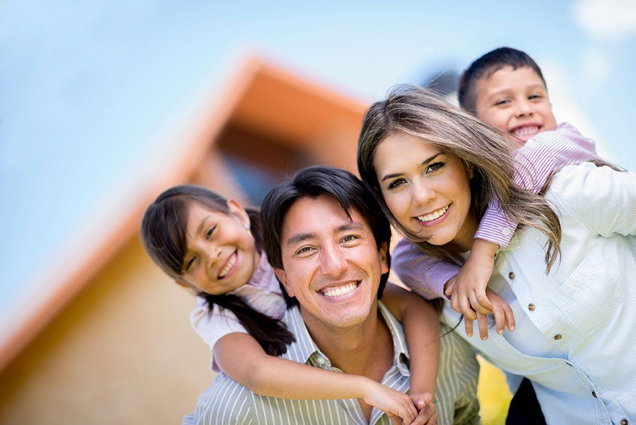 Smiling Family