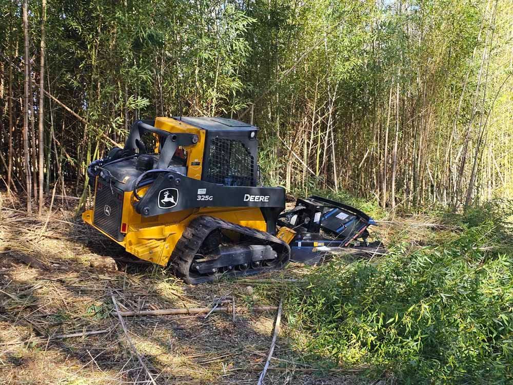 A land clearing service in Canton, TX offered by Rockin' A Timber