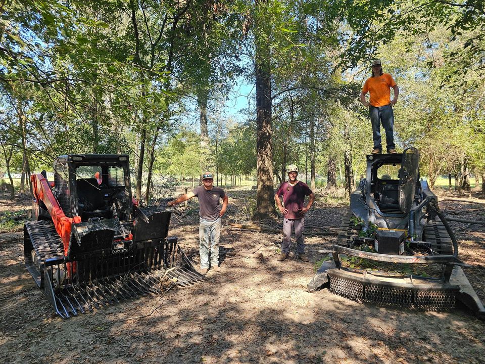 A land clearing service in Canton, TX offered by Rockin' A Timber