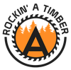 The logo for Rockin' A Timber in Canton, TX