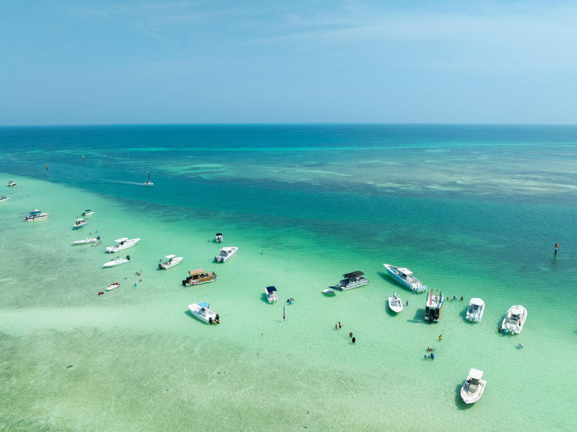 Islamorada sand bar